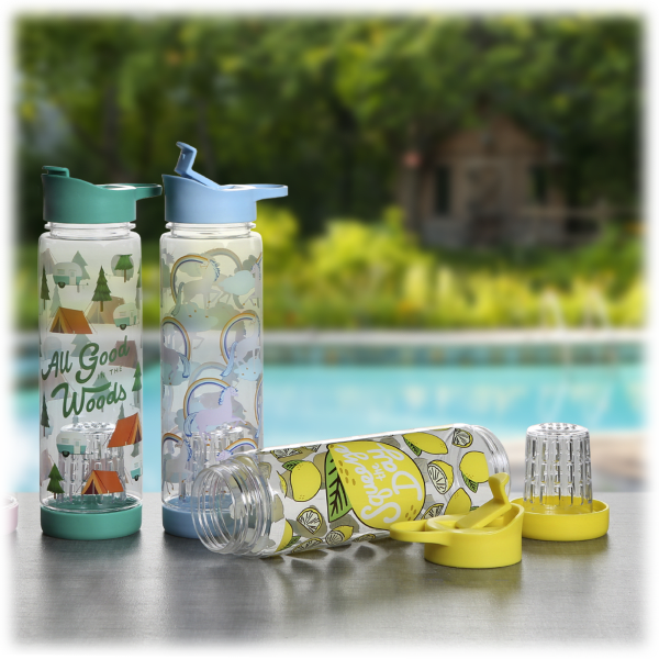 Expressive Floral Water Bottle - Molly & Rex