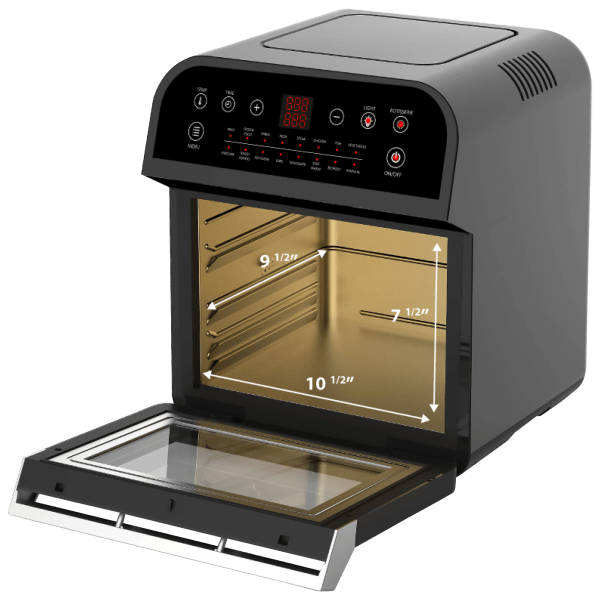 MorningSave: GoWISE USA 12.7 Quart Deluxe Air Fryer Oven with 10