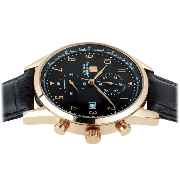 MorningSave Men's "Lugano" Swiss Quartz Watch by Steinhausen