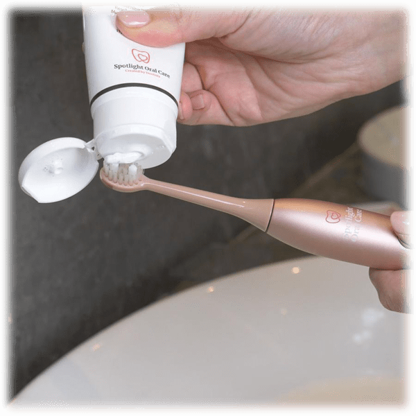 Spotlight Oral Care Professional Clean Sonic Toothbrush with 6 Brush Heads