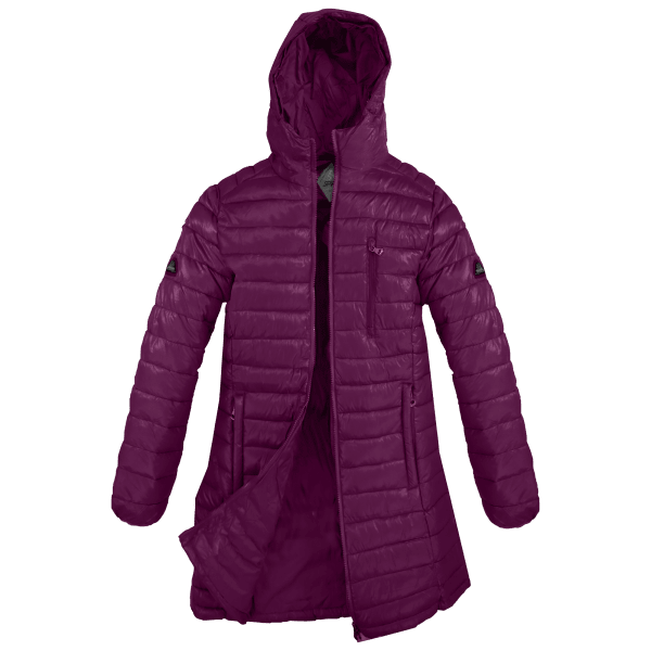 MorningSave Women's Long Puffer Bubble Jacket With NonDetachable Hood