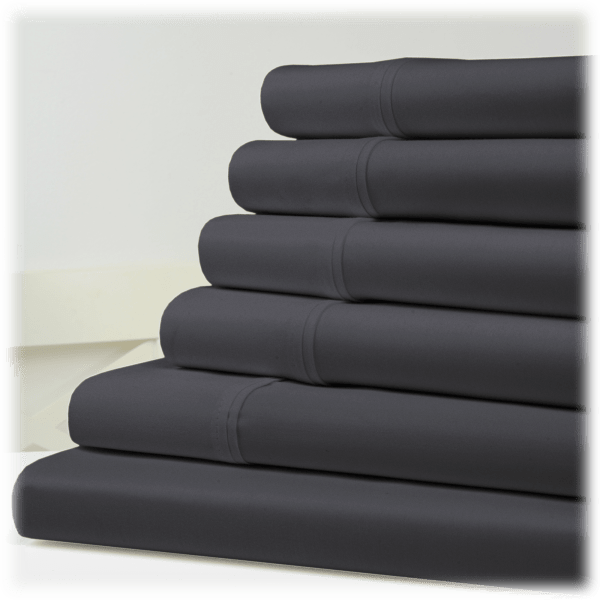 MorningSave Kathy Ireland 1500 TC Cotton and Rayon from Bamboo 6Piece