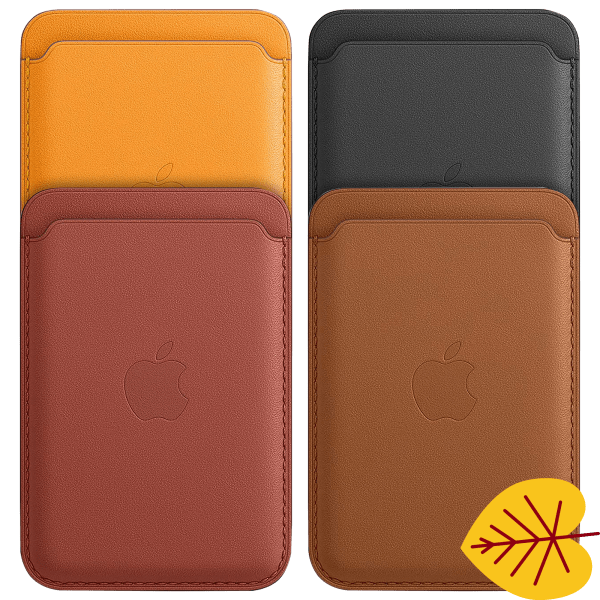 MorningSave Apple iPhone Leather Wallet with MagSafe