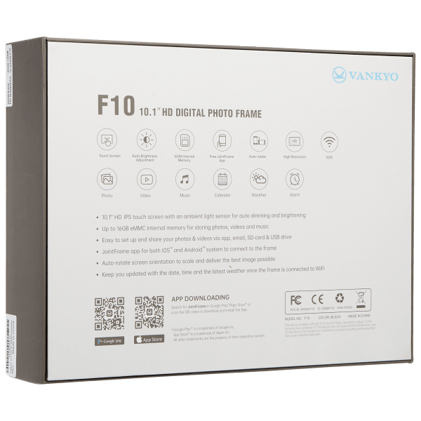 MorningSave Vankyo HD WiFi Digital Picture Frame