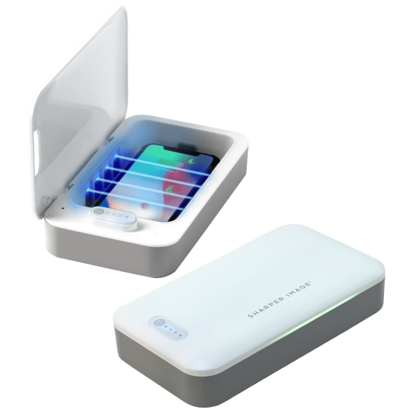 MorningSave 2Pack Sharper Image UVZone Phone & Accessory Sanitizers