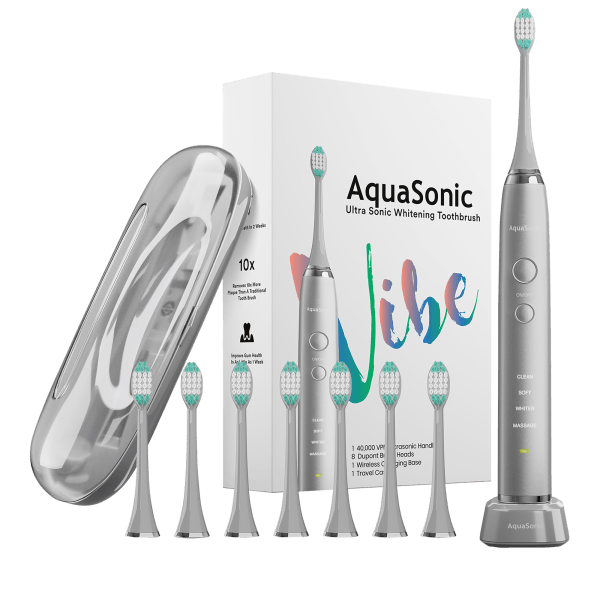 MorningSave AquaSonic VIBE Series Ultrasonic Whitening Toothbrush