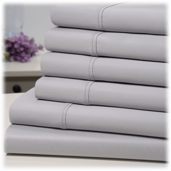 SideDeal Kathy Ireland 1500 TC Cotton and Rayon from Bamboo 6Piece