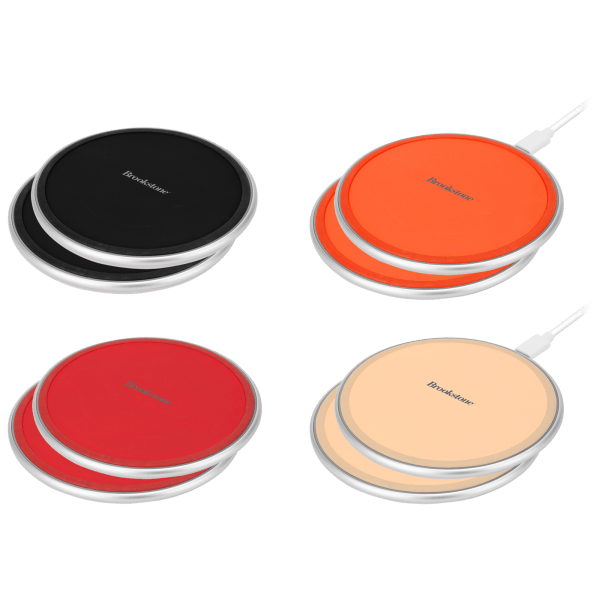 Meh 2 Pack Brookstone 10W Qi Charging Pads