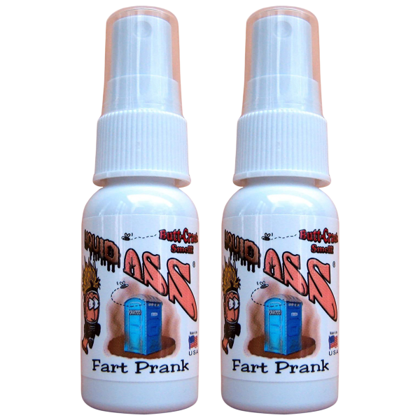 SideDeal: 2-Pack: Liquid Ass Fart Prank Spray