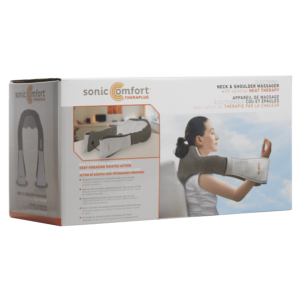 RBX Shiatsu Massage for Neck Back and Shoulder Deep Tissue with Arm Straps