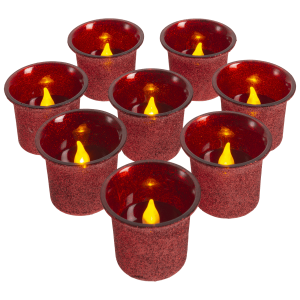 MorningSave 8Pack Darice LED Votive Candles