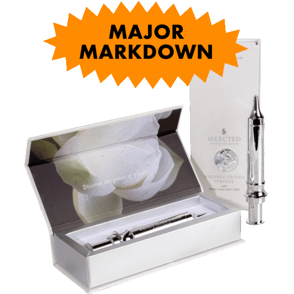 MorningSave 2Pack Selected Skin Care Instant Wrinkle Eraser Syringes