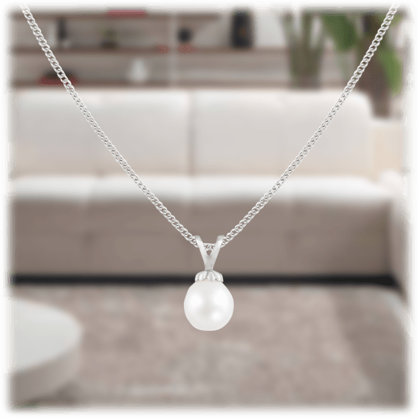 Morningsave Splendid Pearls Freshwater Pearl Drop Pendant Necklace In