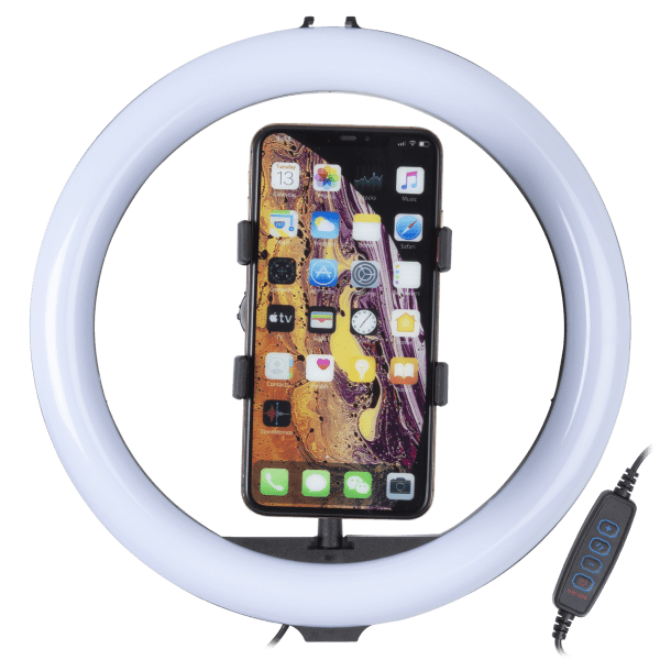 Meh Tech Squared 10 Inch Social Media Ring Light With Tripod  meh-tech-squared-10-inch-social-media-ring-light-with-tripod