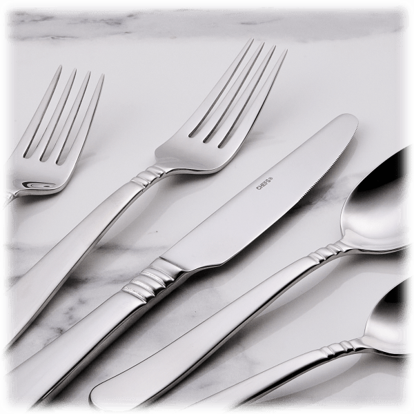 MorningSave Chefs Harlow 44Piece 18/10 Premium Flatware Set