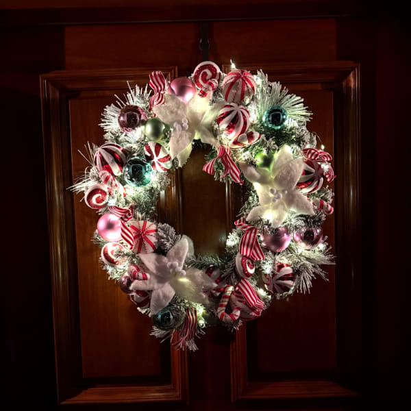 『プレンヌ プラム』　クリスマスリーおっきなXmasリース　イチオシ❗️ プレンヌ プラム』 クリスマスリーおっきなXmasリース イチオシ