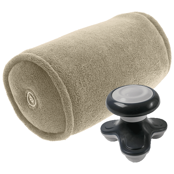 vibrating massage roll pillow Carepeutic Motorized Hydro Therapy Foot and Leg Spa Bath Massager