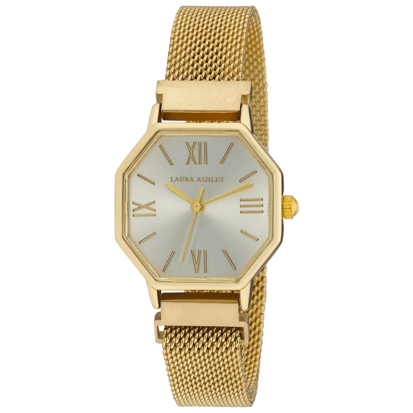 Laura ashley women's hot sale mesh watch