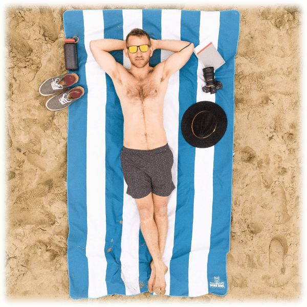 Serviette De Plage Xxl En Microfibre - Séchage Rapide - Résistant Au