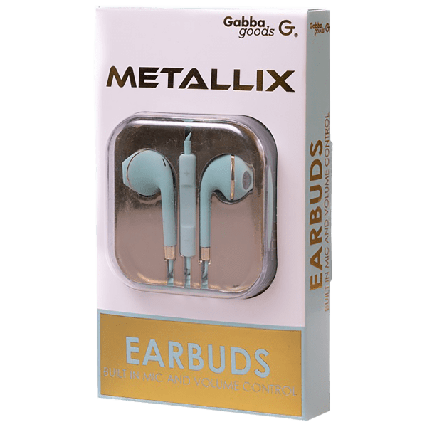 metallix earbuds built in mic