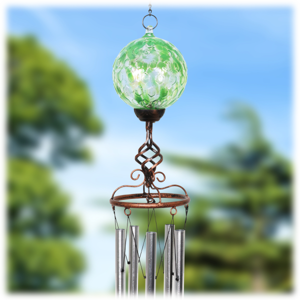 Sphere with Disc Wind Chime main image 0
