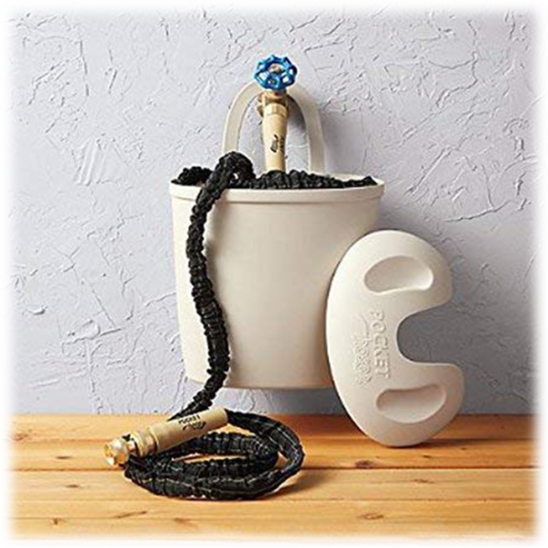 MorningSave ASOTV 75ft Silver Bullet Pocket Hose with Holder