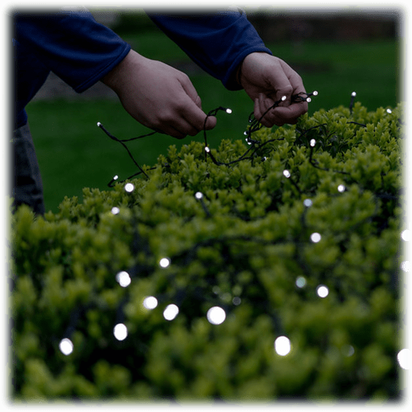 MorningSave 2Pack Touch Of ECO Liteup 110 LED Solar String Lights