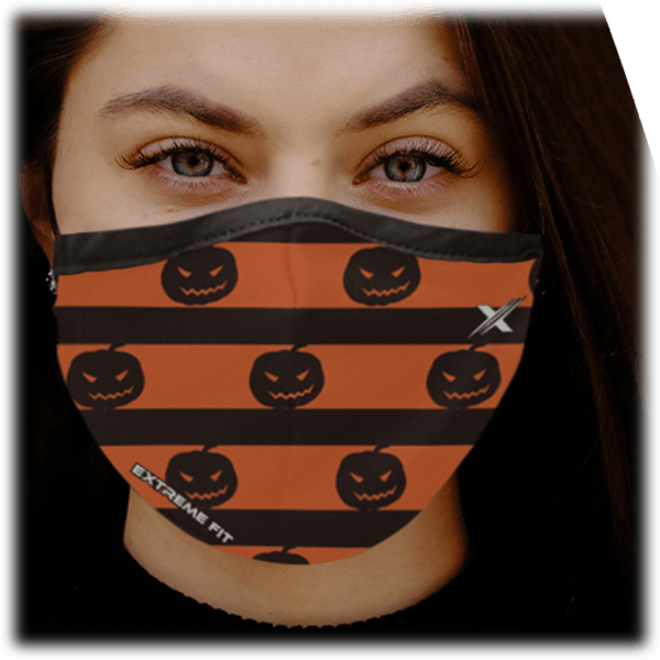 MorningSave 3Pack Extreme Fit Halloween TwoLayer Reusable Face Mask