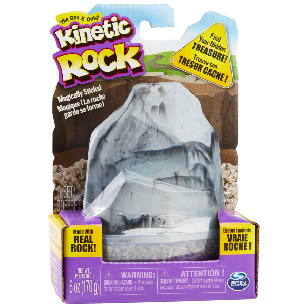 Kinetic Rocks NEW Find Hidden Treasure Magically Sticks With Real Rock LOT OF 2 