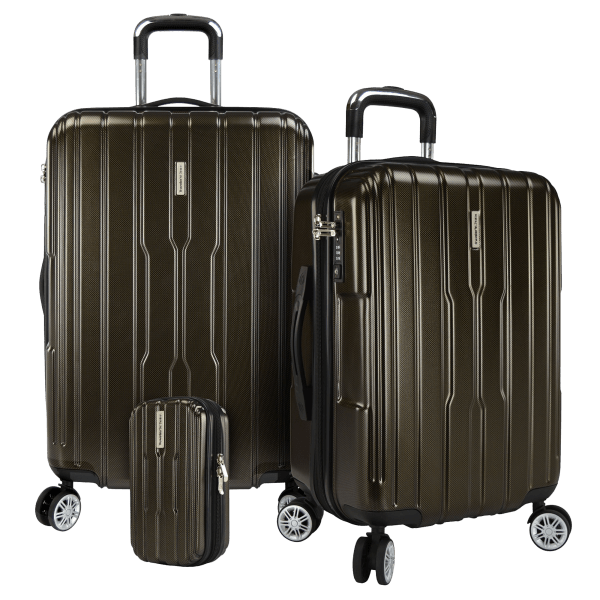 MorningSave Traveler's Choice Pasadena 2Pc Hardside Expandable Luggage