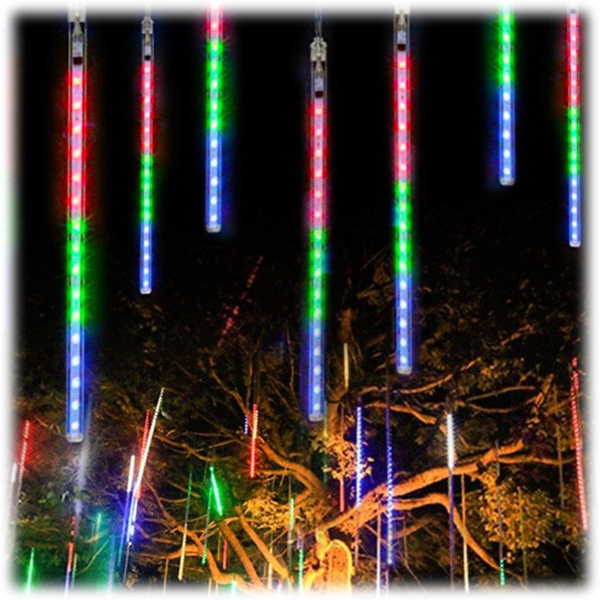 SideDeal Hakol 144 LEDs Solar Meteor Shower Rain Lights