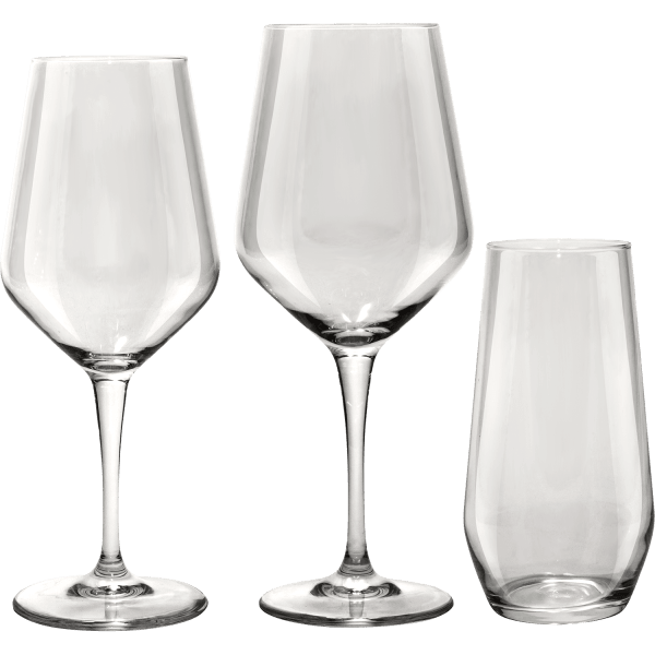 Meh: Bormioli Rocco Wine Glasses (Set Of 18)