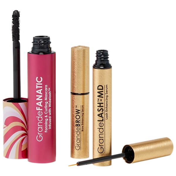 MorningSave Grande Cosmetics Fan Girl Lash Serum, Brow Serum and