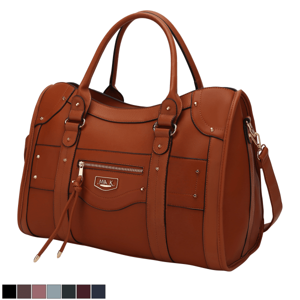 MorningSave MKF Collection Patricia Vegan Leather Duffle Bag By Mia K