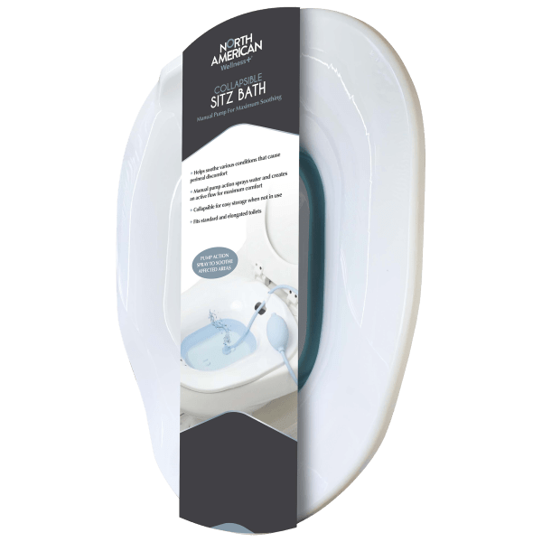 MorningSave North American Wellness Collapsible Sitz Bath