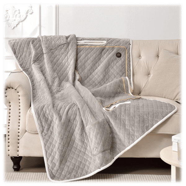 MorningSave MyWarm 24W Corded Heated Blanket/Pillow