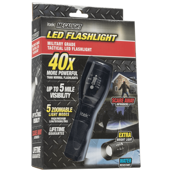 Itek Megalight LED Flashlight & Lantern