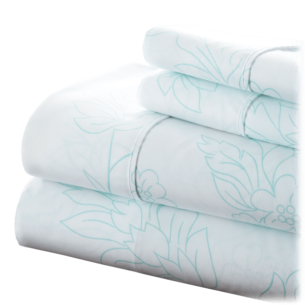 MorningSave iEnjoy Home Premium Vine 4Piece Ultra Soft Sheet Set