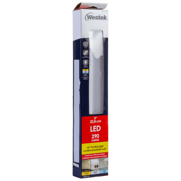 SideDeal Westek 9" Pivot Head Under LED Strip Light