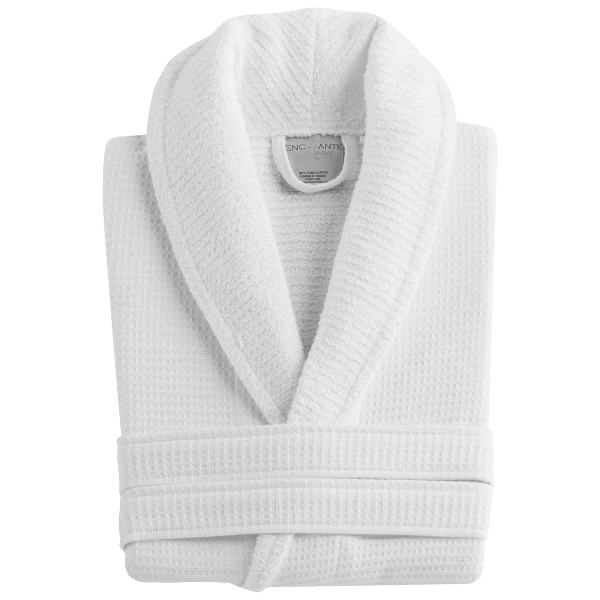MorningSave Enchante Home Waffle Turkish Cotton Bathrobe