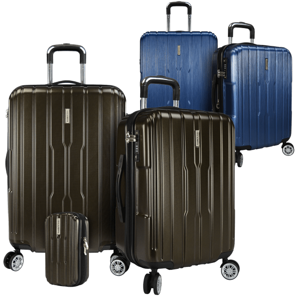 MorningSave Traveler's Choice Pasadena 2Pc Hardside Expandable Luggage