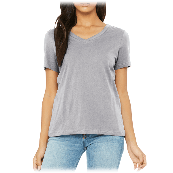 Sidedeal 6 Pack Women S Loose Fit Short Sleeve V Neck Classic Tee