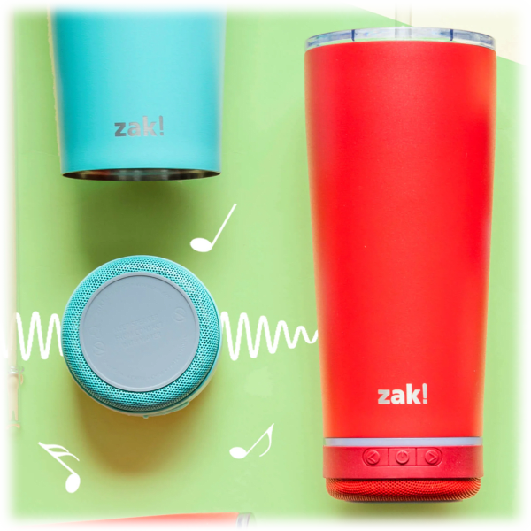 Meh: 2-Pack: Zak! Bluetooth Bottles & Tumblers