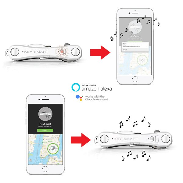 KeySmart PRO with Tile Smart Location