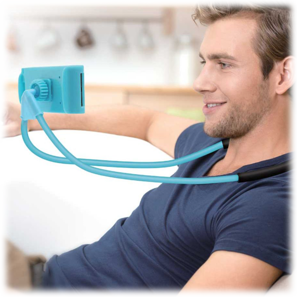 MorningSave LAX Universal Adjustable Neck Mount iPhone Holder