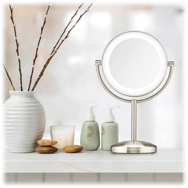 SideDeal Conair Reflections Led Lighted Makeup Mirror with 1X/10X Magnification