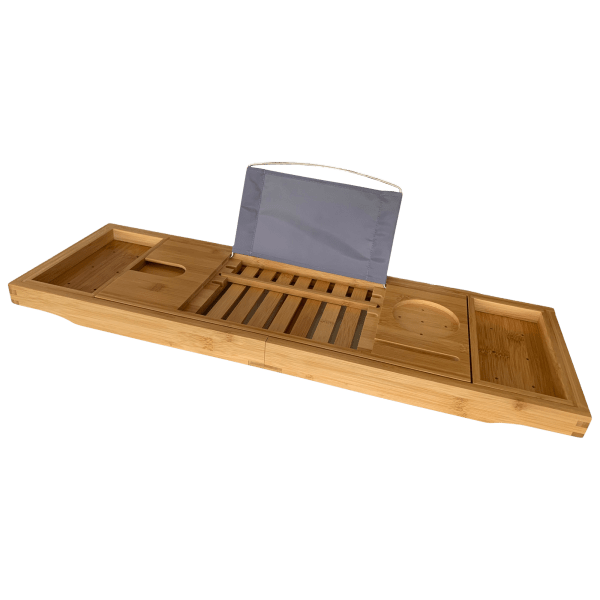 MorningSave Brompton & Langley Expandable Wooden Bath Tray