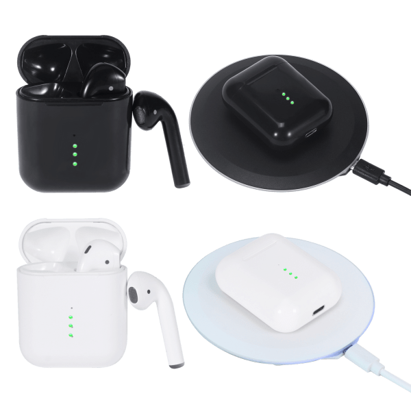 MorningSave Airbuds 4 True Wireless Earbuds with Wireless Charging