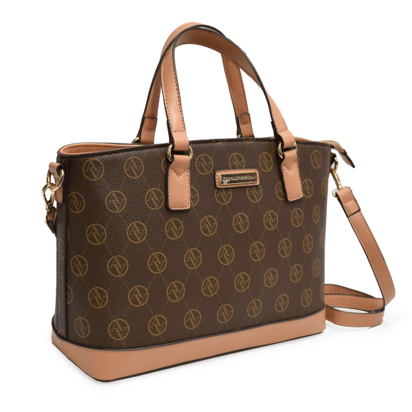 Réduit à nouveau -- Sac pochette chocolat Adrienne Vittadini neuf