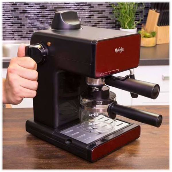 SideDeal Mr. Coffee Espresso & Cappuccino Maker with Frother